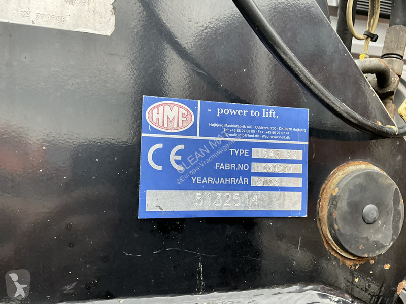 Camion MAN 35.400 8x4 HMF 16 Tonmeter Z-kraan