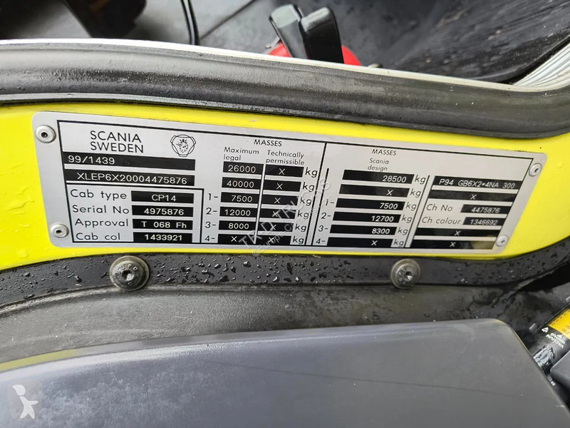 Camion Scania 94 G.300 6X2 FOODBULK SILO - 8...