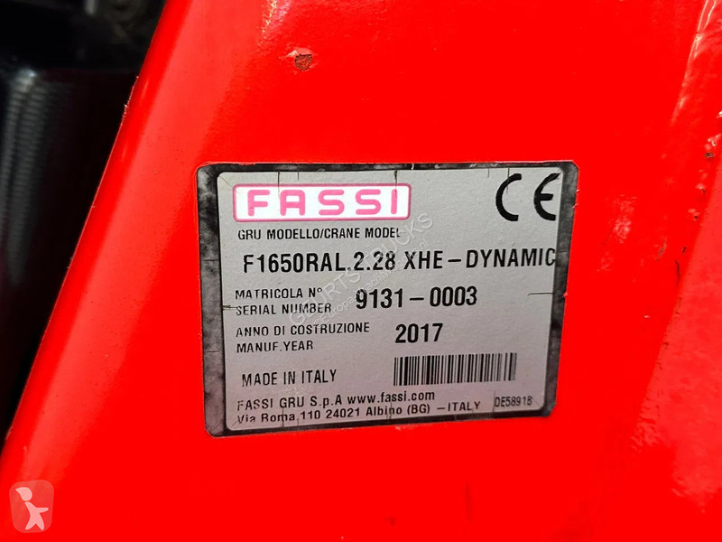 Camion Volvo 10X4 + FASSI F1650RAL.2.28 + JIB...
