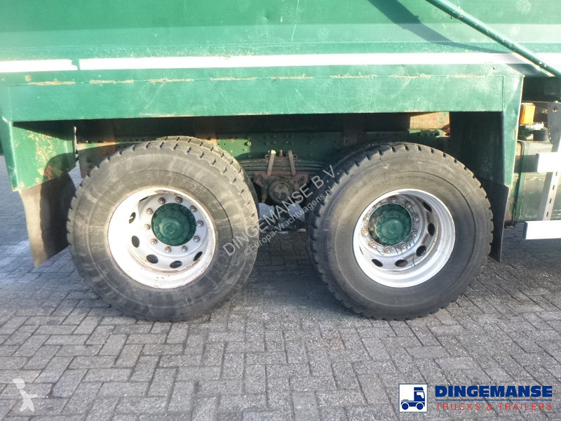 Kamion Iveco AD340T36 8x4 RHD tipper + HMF 1244 Z1