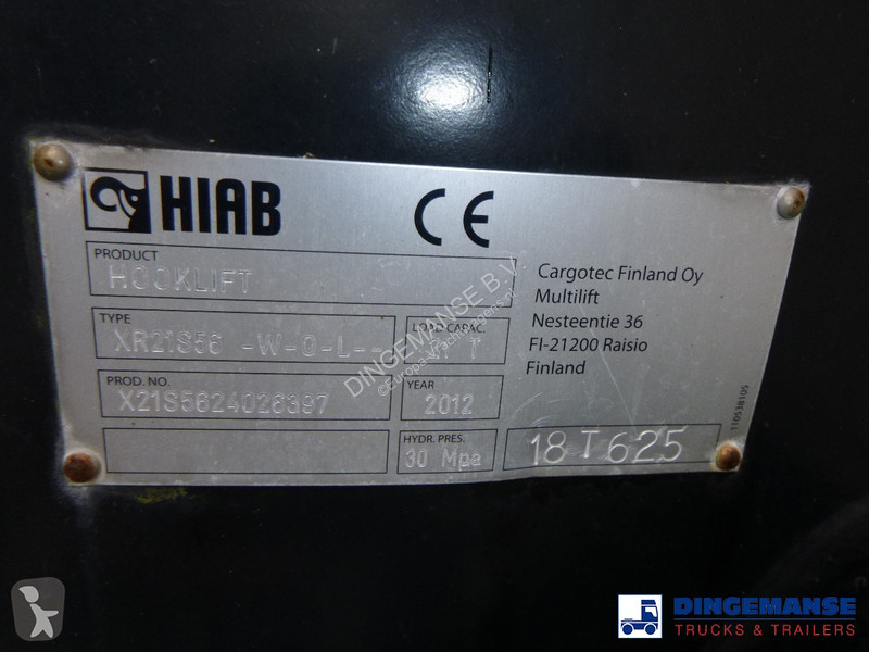 Kamion Renault 440 dxi 6x4 + Hiab 1620Z 80 +...
