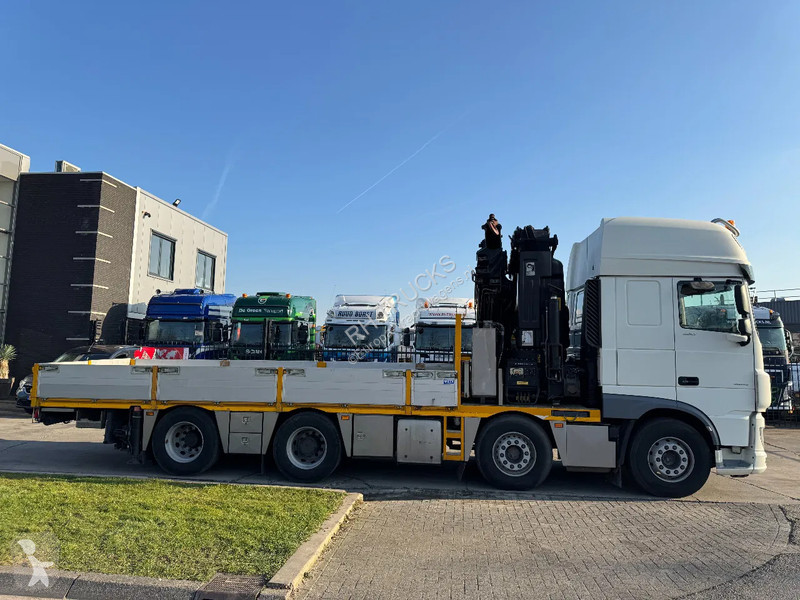 Camion DAF 8X2 - EURO 6 + HIAB 855 EP-6 +...