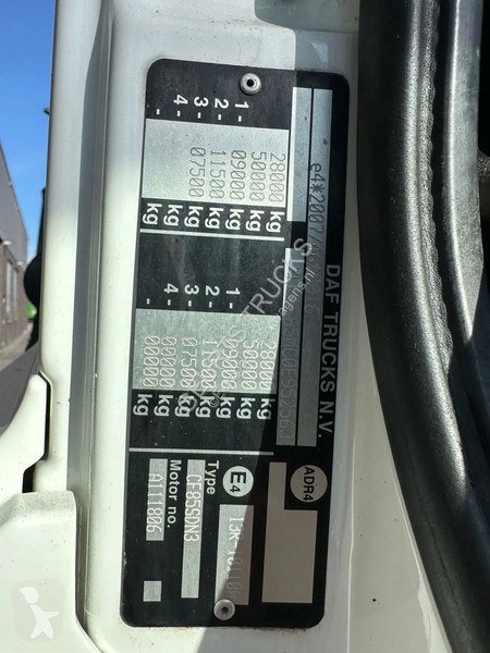 Kamion DAF 410 6X2 + HIAB 422EP-5 HIPRO...