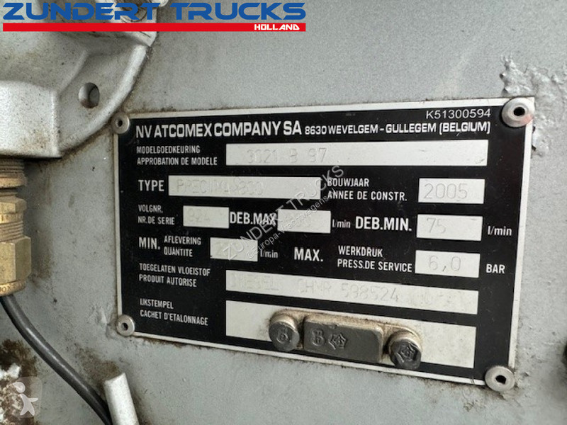 Camión Volvo 300 6X2 TANKWAGEN 4 COMP 18000 LITER
