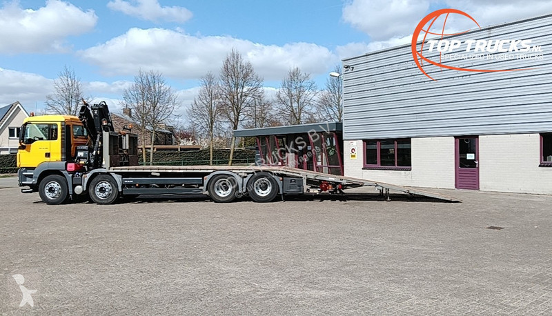 Kamion MAN 35.360 8x2 - 16 TM Kraan, Machine...