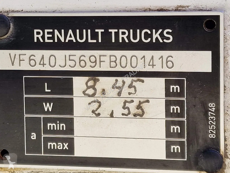 Vrachtwagen Renault D 12.250 4x2 - Box -...