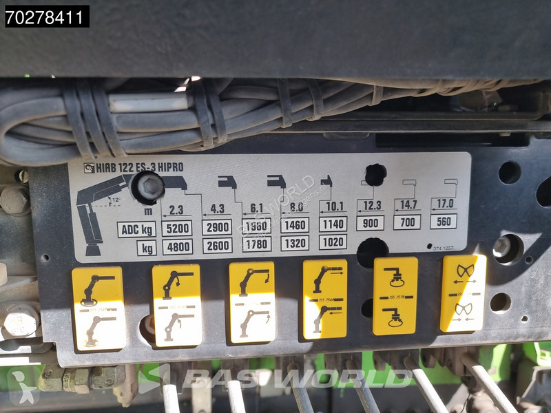 Kamion Mercedes 1830 4X2 Hiab 122 ES-3 HIPRO...