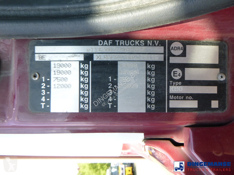 Camion DAF 310 4x2 Euro 6 curtain sider