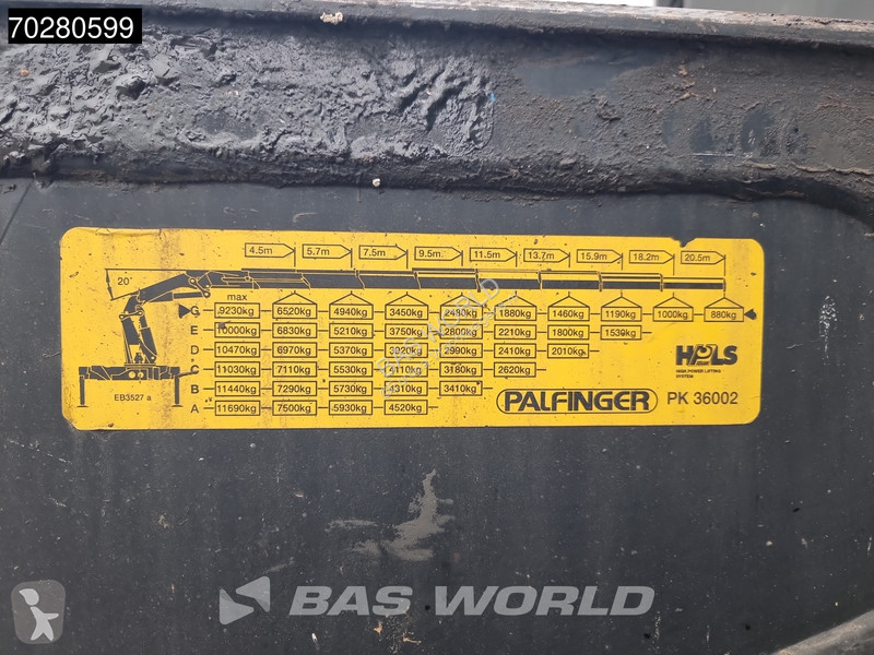 Kamion Iveco Euro 310 6X4 Palfinger PK36002...