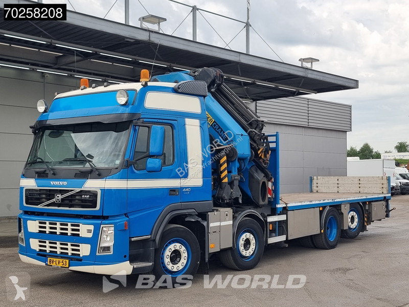 Camion Volvo FM 440 8X2 Palfinger PK02 + JIB +...