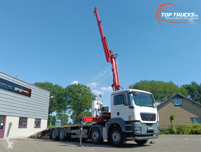 Camion MAN 35.360 8x2 - Hiab 16 TM Kraan,...
