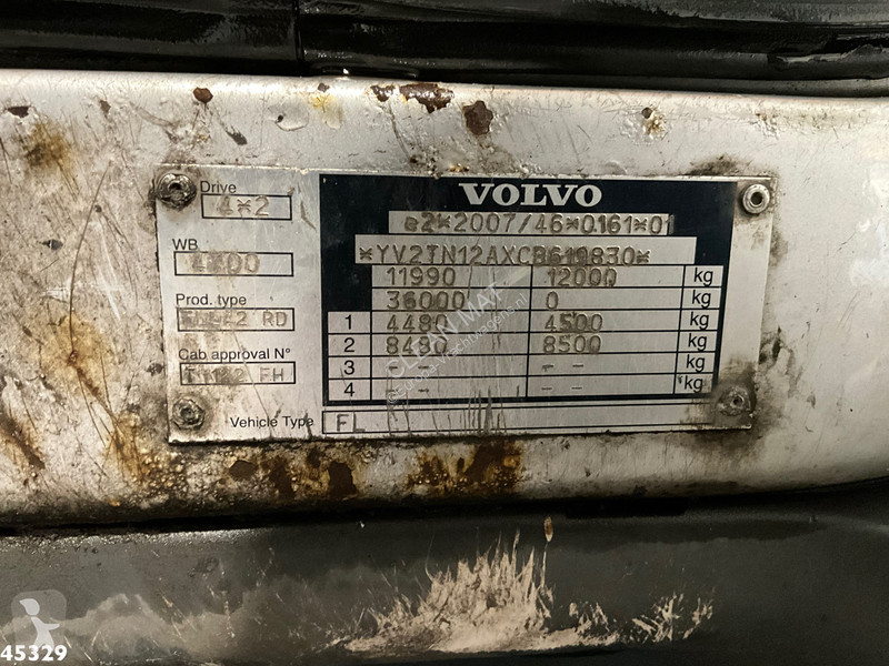 Camion Volvo 240 Euro 5 Amco Veba 10 Tonmeter...