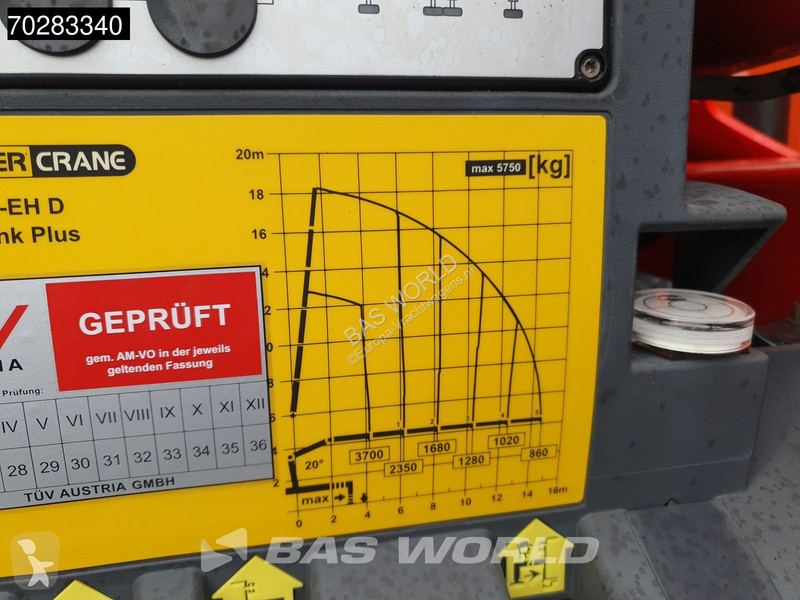 Kamion Renault T 380 4X2 Palfinger PK18002-EH...