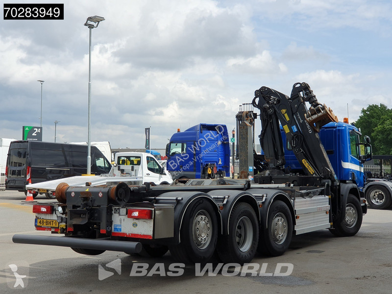 Camion Scania P410 8X2 N-Truck Palfinger Q150Z...