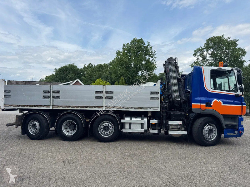 Camion DAF 85360 8X2 3 Zijdige kipper HIAB 16...