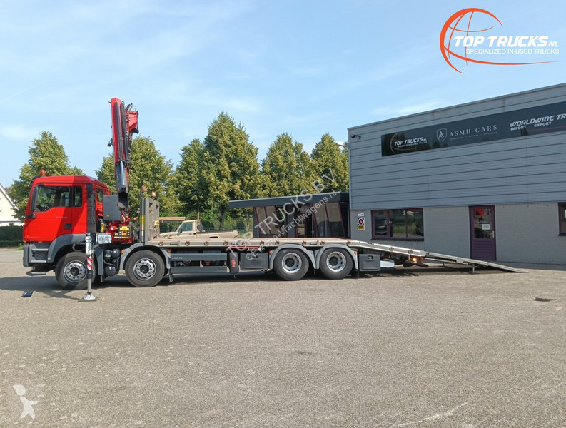 Camion MAN 35.360 8x2 - Fassi 23TM Kraan,...