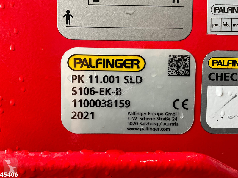 Camión MAN 12.220 Euro 6 Palfinger 11 Tonmeter...