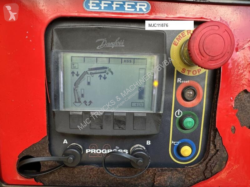 Camion Volvo FMX 370 6x2 PLATFORM 6M35 + CRANE...
