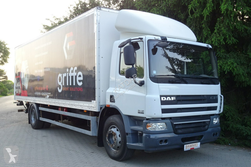 Lastbil DAF 65300 Euro 5 kontener 21 pal, winda...