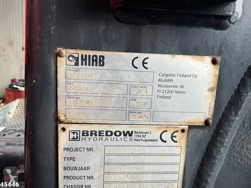 Vrachtwagen Mercedes 2543 Euro 6 Multilift 26...