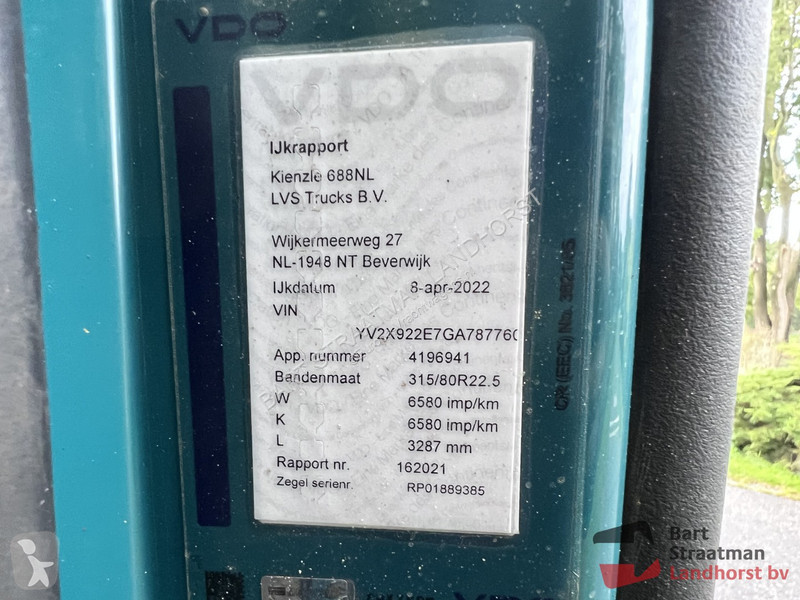 Vrachtwagen Volvo FMX 370 2 STUKS 6x6 Euro 6...