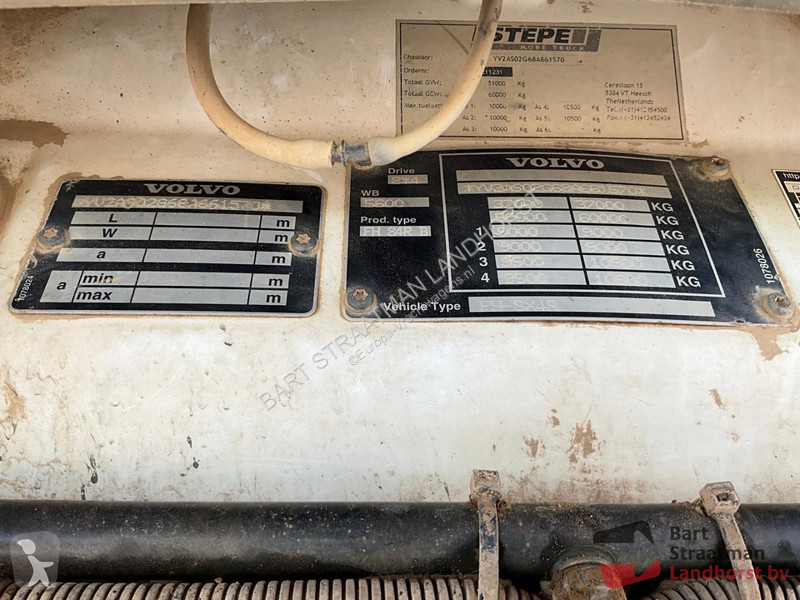 Kamion Volvo 440 10x4 Euro 5 geisoleerde asfalt...