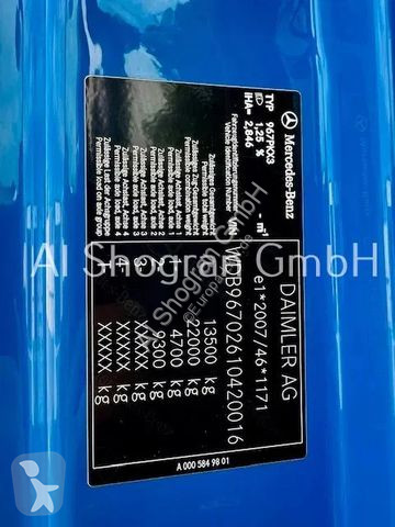 Kamion Mercedes 1318 Schaltung/Klima/Euro 6/1218