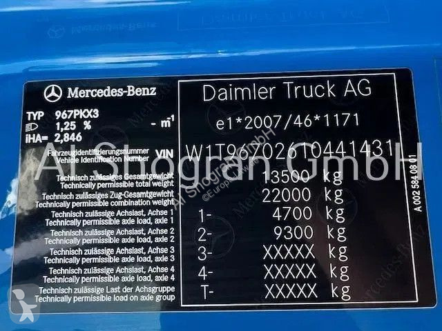 Camion Mercedes 1318 4x2/Euro...