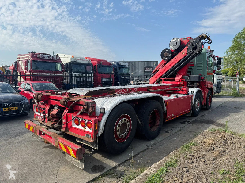 Vrachtwagen MAN 35.480 8X4 HMF 2420 K5 + HMF...