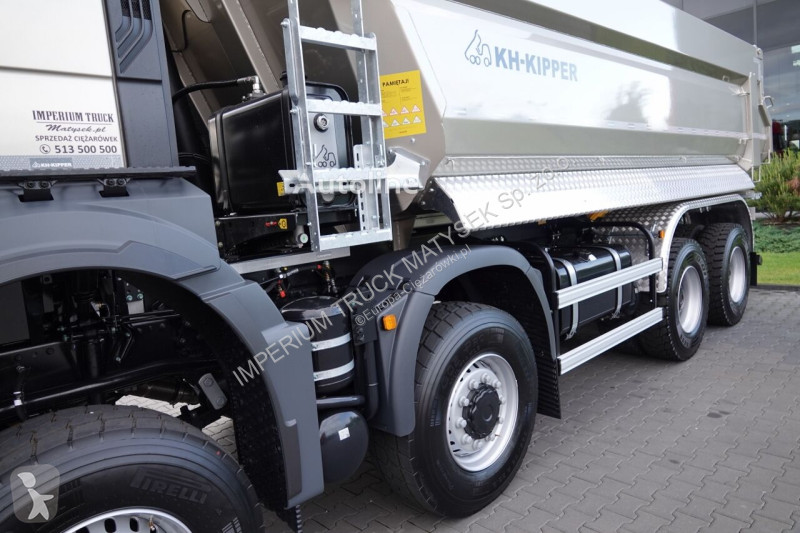 Camión MAN TGS / 8X6 / WYWROTKA TYLNOZSYPOWA /...