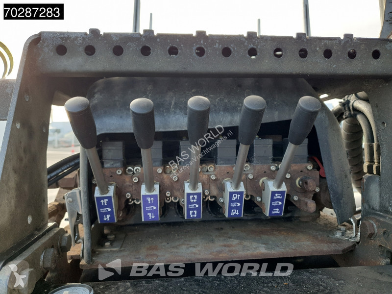 Camion Volvo 750 6X4 HIAB E96S 79 wood crane...