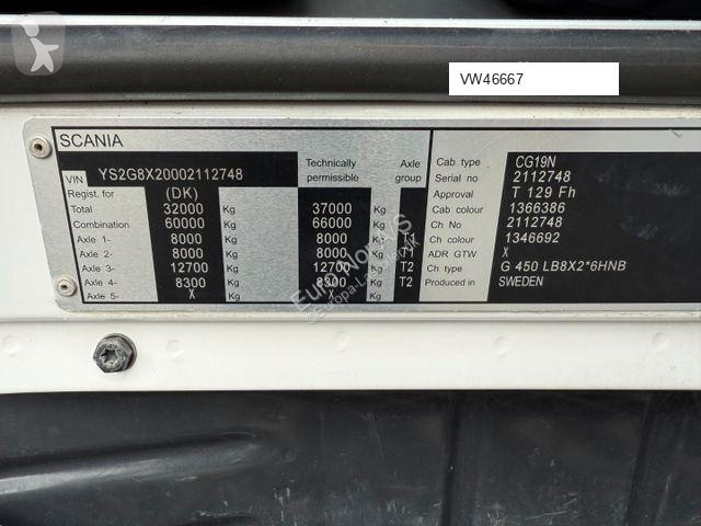 Camion Scania G450 8x2*6 ADR Chassis /...