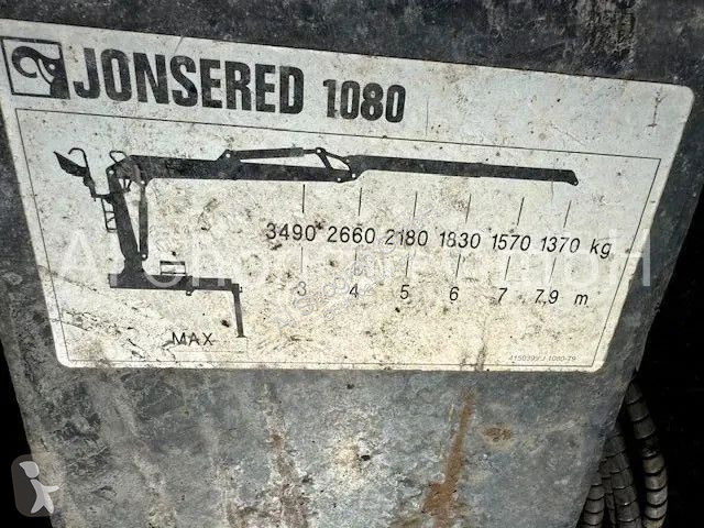 Camion Volvo 16750 6x4/Kran Jonsered...