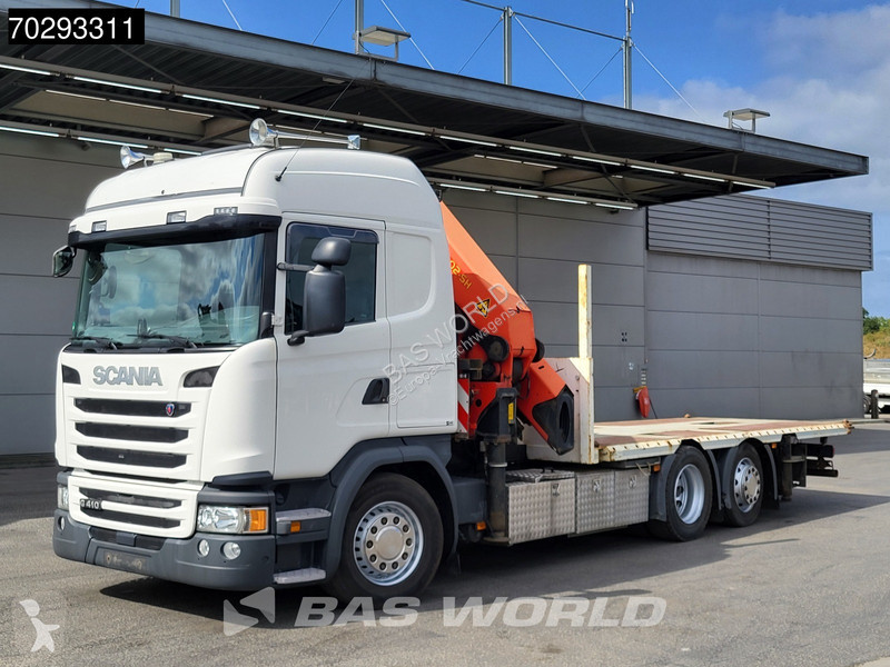 Camion Scania G410 6X2 Combi Palfinger 53002 SH...
