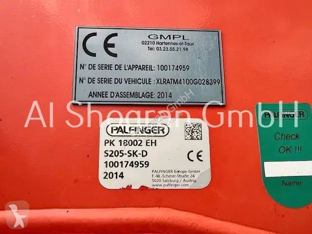 Camion DAF CF 370 /6x4/Palfinger PK 2 Mit...