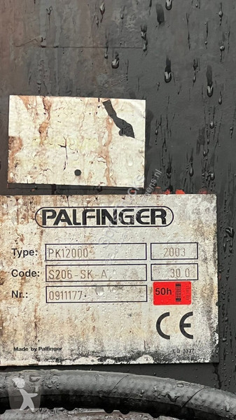 Kamion DAF 75360 Palfinger PK1200 +Manual