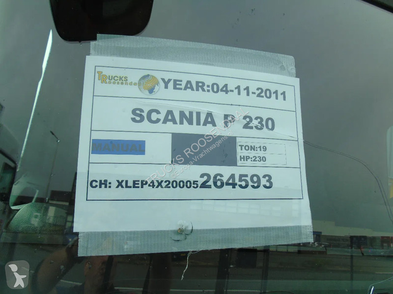 Camion Scania P230 + EURO 5 + IFT + 19T