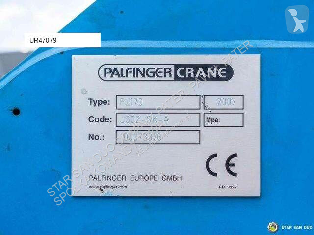 Camion MAN TGA 35.480 8x4 H PALFINGER PK 150002...