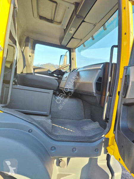 شاحنة MAN 18.250 Open box + HIAB 166-3