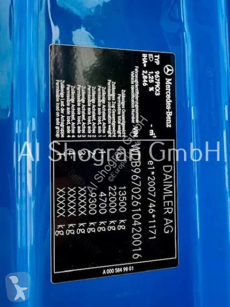 شاحنة Mercedes 1318 Schaltung/Klima/Euro 6d/1218