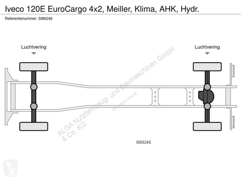 شاحنة Iveco 120E EuroCargo 4x2, Meiller, Klima,...