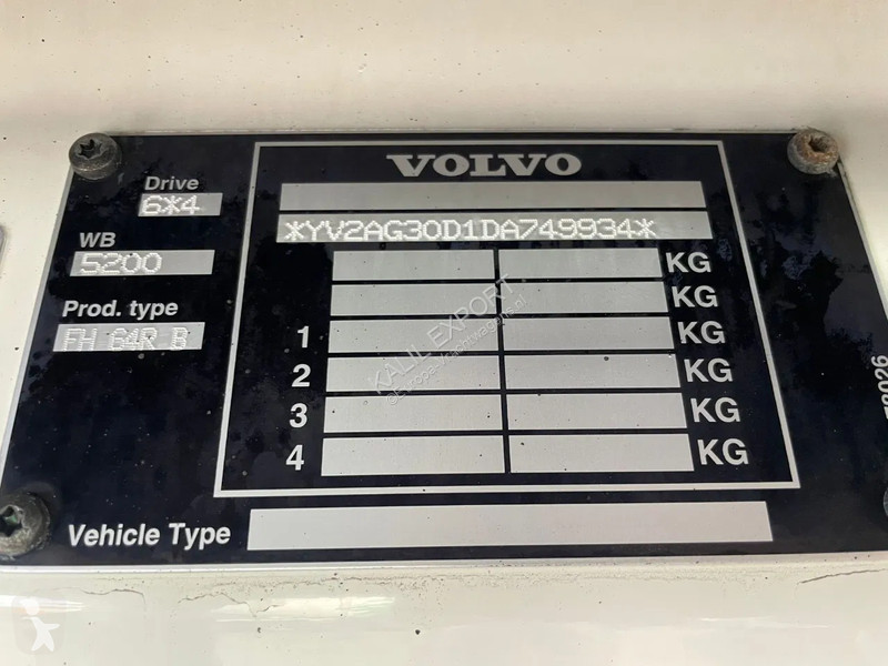 شاحنة Volvo 500 6x4 Retarder Euro 5...