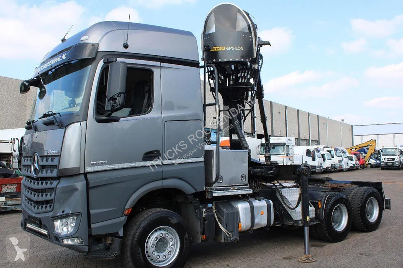 شاحنة Mercedes 2858 6x4 PALFINGER S260Z96...