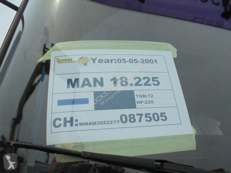 شاحنة MAN 12 .225 + MANUAL