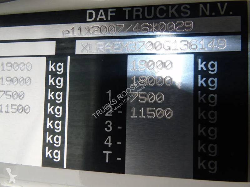 شاحنة DAF 290 + CARRIER + LOADLIFT