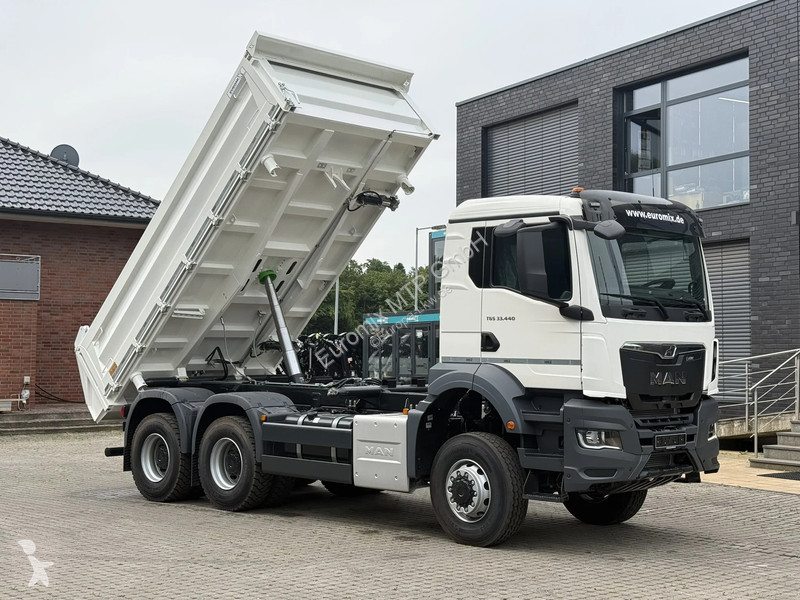 Lastbil MAN 33.440 MAN  33.440 6x6 3-Seiten-...