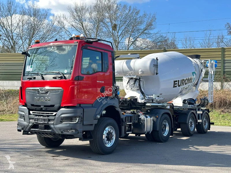 شاحنة  EUROMIX MTP - 10m³ Betonmischer-Auflieger