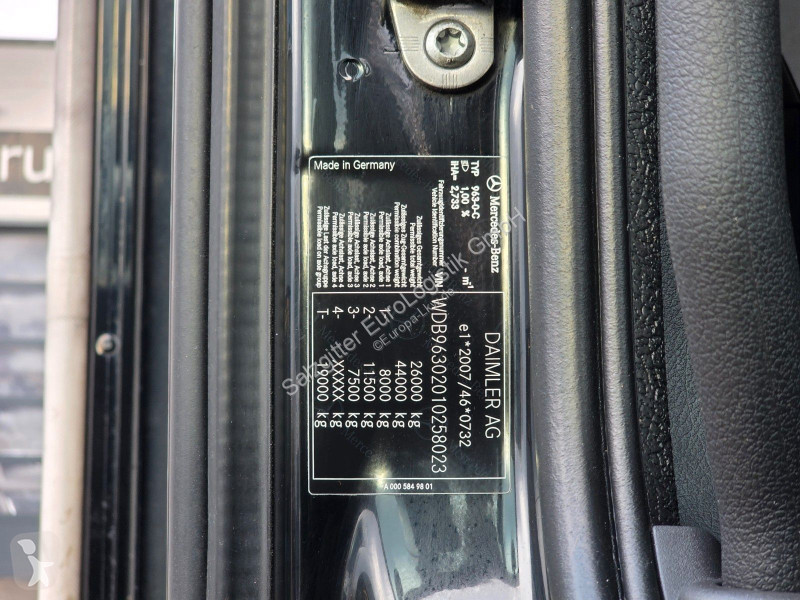 شاحنة Mercedes 2540 / Lenkachse / Lift /...