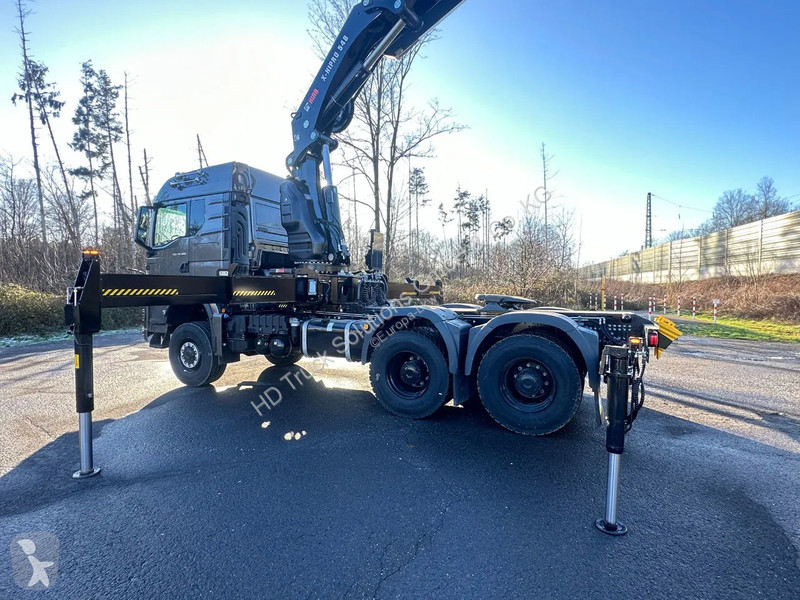 شاحنة MAN 33.540 MAN  33.540 6x6 Kran Kran Hiab...