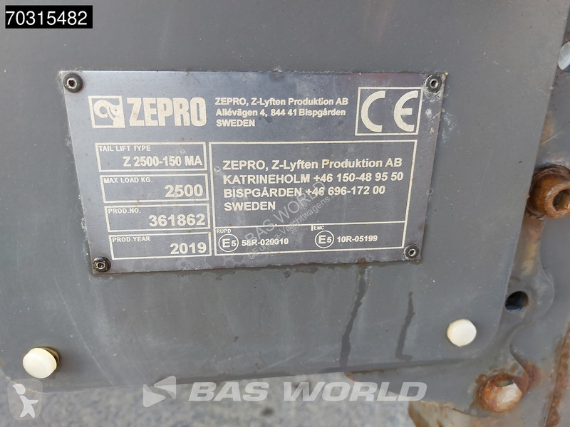 شاحنة Scania P500 P 6X2 Full Air Zepro 2500kg...